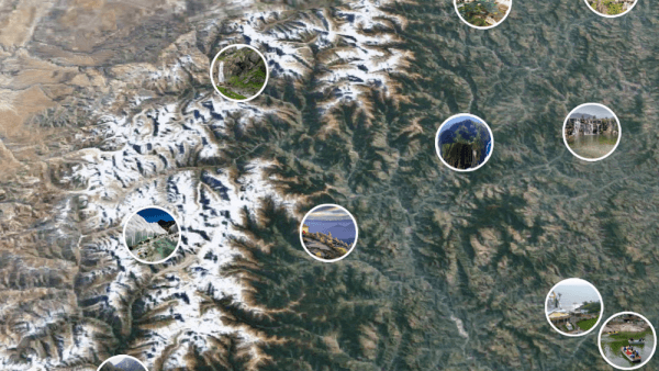 Google nodigt gebruikers uit om een ​​wereldwijde kaart met crowdsourced-foto's in Google Earth te verkennen, zowel op de desktop als op mobiel.