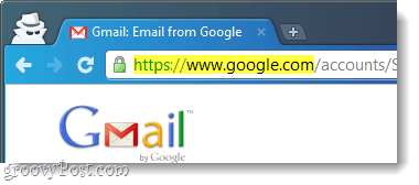 Gmail phishing-URL's
