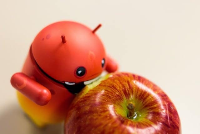 Android eet Apple