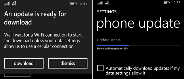 update van Windows Phone 8-1 bijwerken