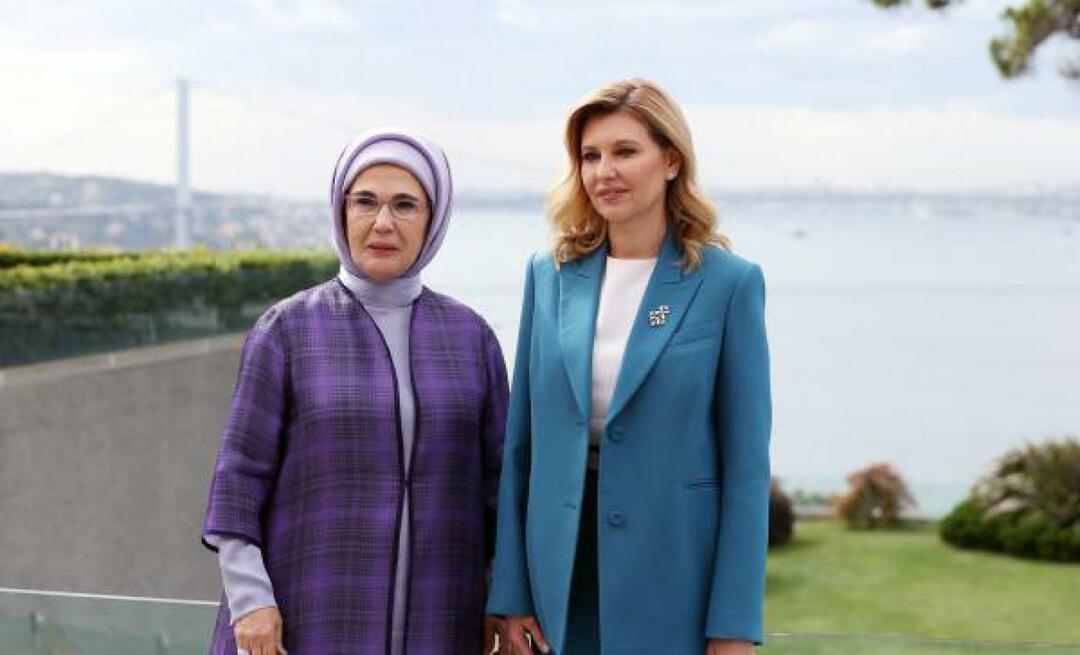 Emine Erdoğan ontving Olena Zelenska, de vrouw van de president van Oekraïne!