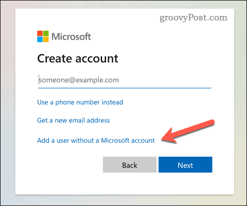 Voeg een lokaal gebruikersaccount toe op Windows 11