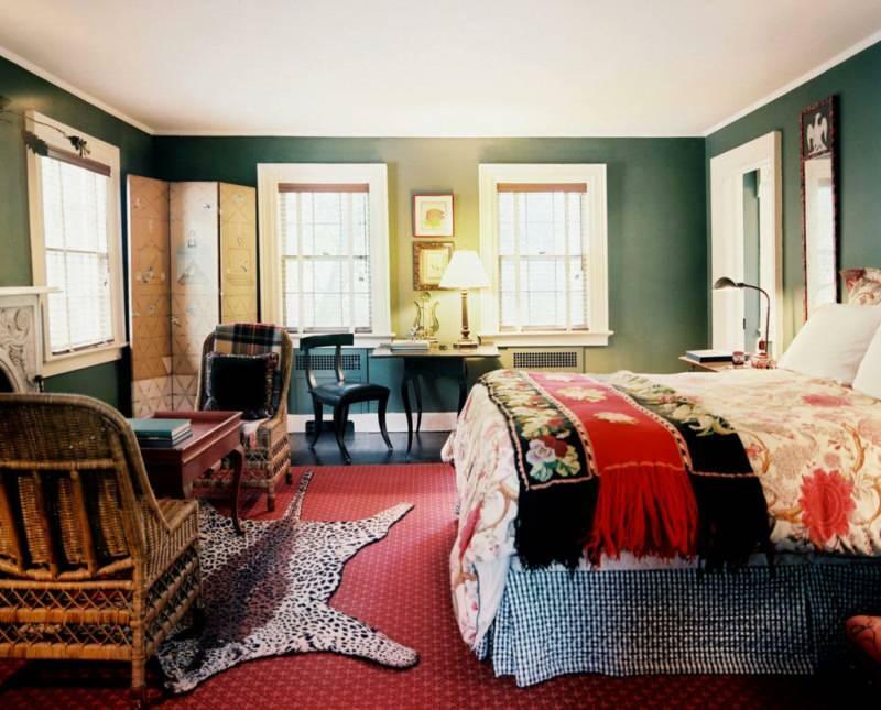 Hoe de slaapkamer in eclectische stijl in te richten?