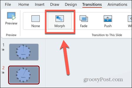 powerpoint morph-pictogram