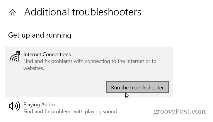 Internet-probleemoplosser