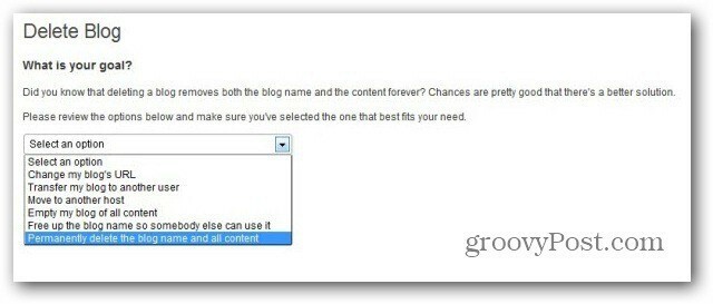 Hoe een Wordpress.com-blog te verwijderen of privé te maken