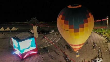 Ephesus Cultural Road Festival gaat verder: ballonnen meegenomen uit Nevşehir