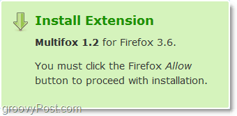 installeer multifox firefox extensies