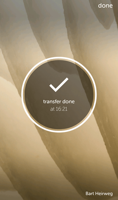 WeTransfer Android compleet