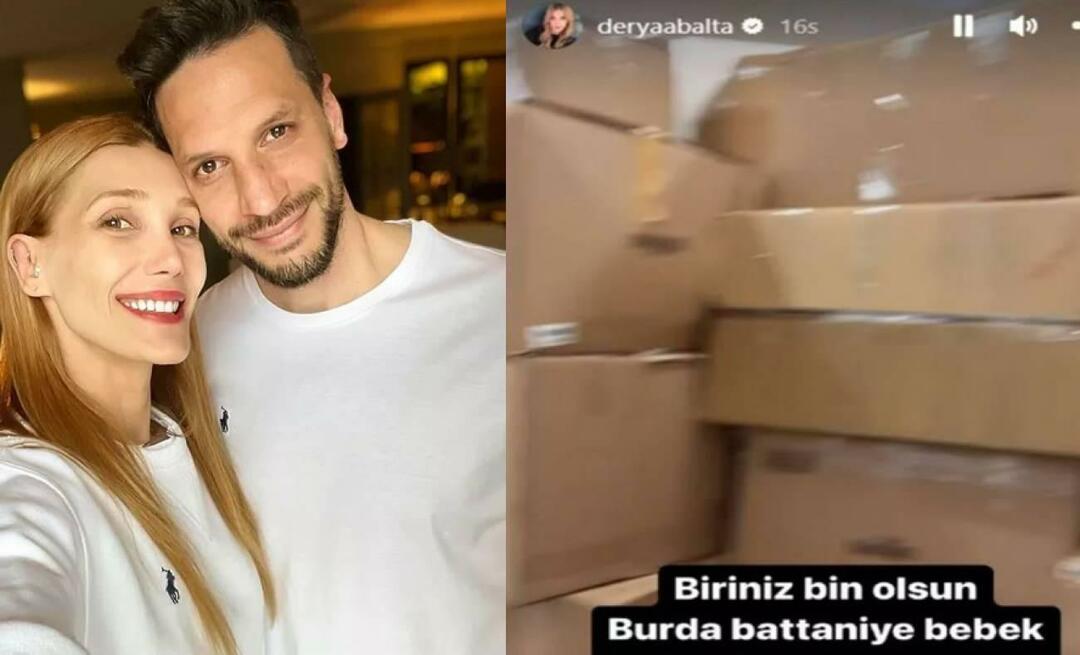 Hakan Balta's vrouw Derya Balta werd gek toen ze het nachthemd in de hulpdoos zag!