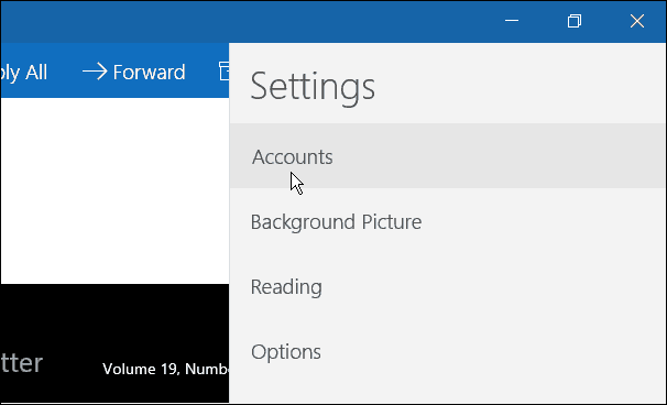 Windows 10 Mail App-accounts