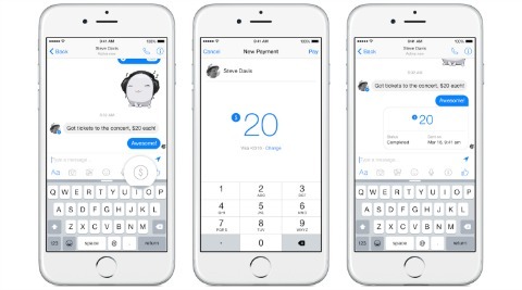 Facebook voegt betalingsfunctie toe in Messenger