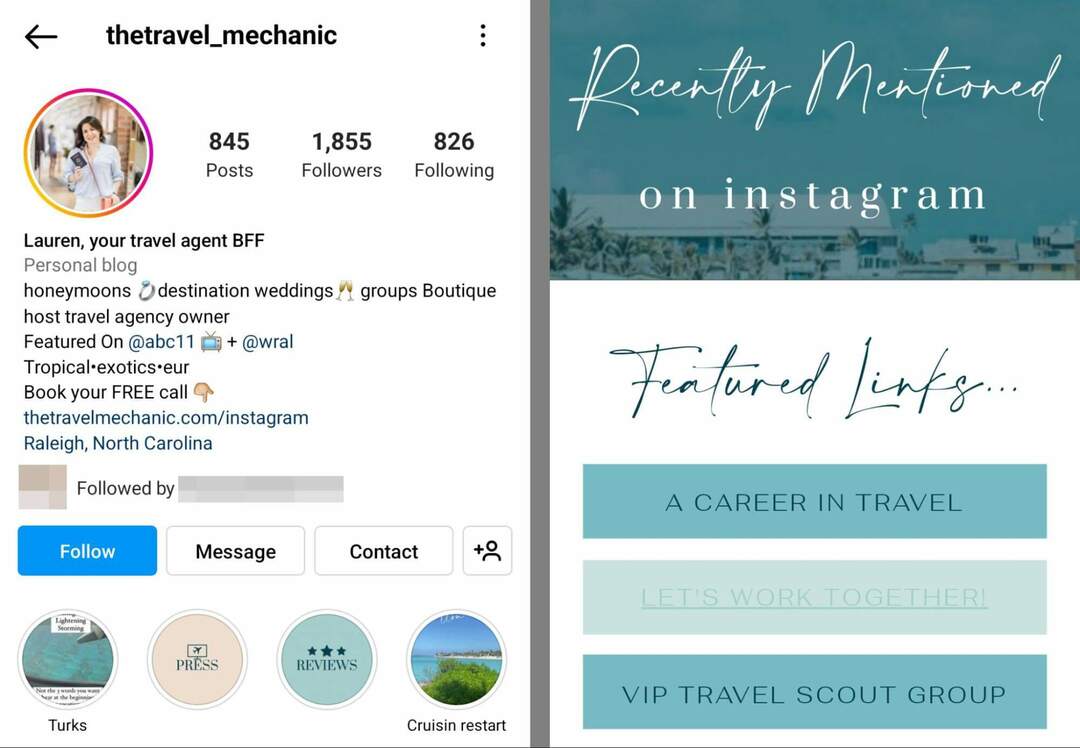 instagram-bio-thetravel_mechanic-travel-agent-voorbeeld