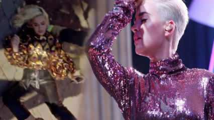 Katy Perry viel flauw tijdens de shoot!