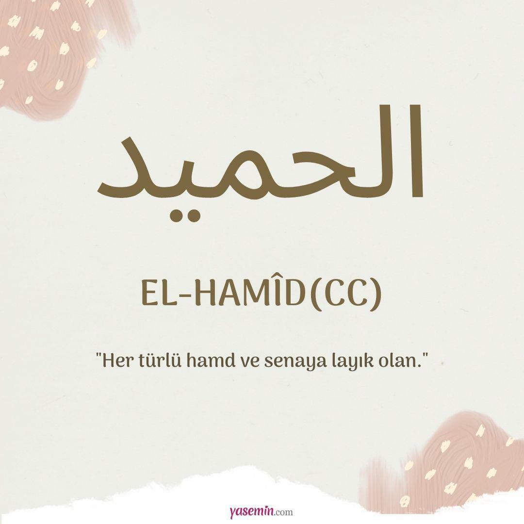 Wat betekent al-Hamid (cc)?