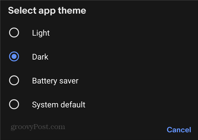 ebay donkere modus donker licht