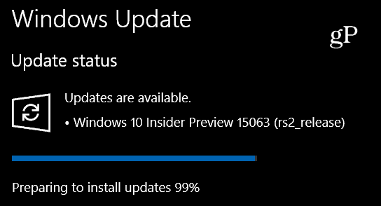 Insider build 15063