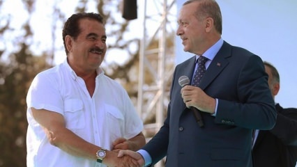 President Erdoğan delen van İbrahim Tatlıses!