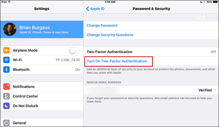 Hoe u authenticatie in twee stappen inschakelt voor uw Apple ID
