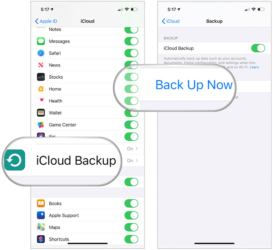 iPhone-back-up