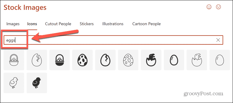 powerpoint-pictogram zoeken