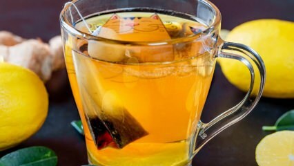 Gemakkelijk verzwakt mengsel van groene thee en mineraalwater