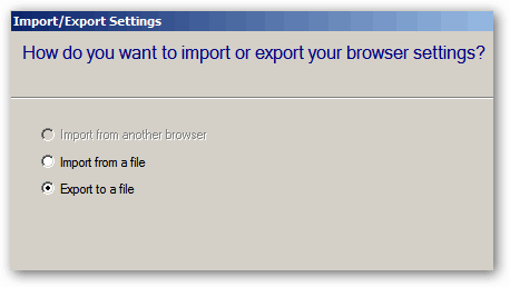 hoe te exporteren