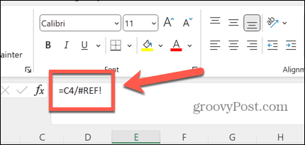 excel ref-fout