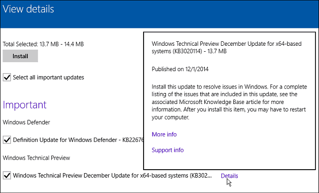 Windows 10 Update december