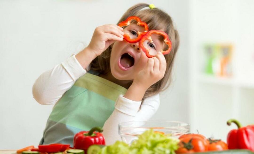 Wat zou de juiste voeding bij kinderen moeten zijn? Hier zijn de groenten en fruit van januari...