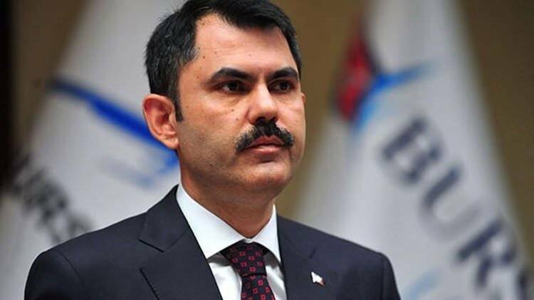 Minister van Milieu en Verstedelijking Murat Kurum