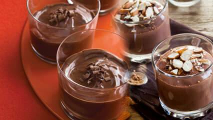 Zorgt chocoladepudding ervoor dat u aankomt? Recept voor banaan en dieetchocoladepudding thuis