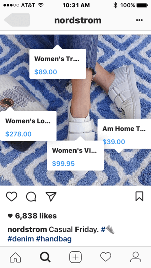 Met shoppable producttags wordt het voor Instagram-gebruikers gemakkelijk om je producten te kopen.