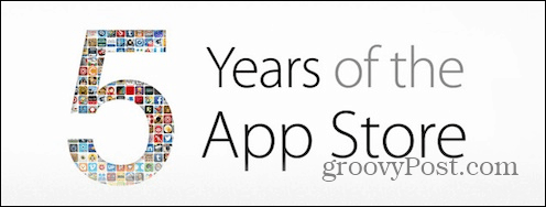 Vijf jaar App Store