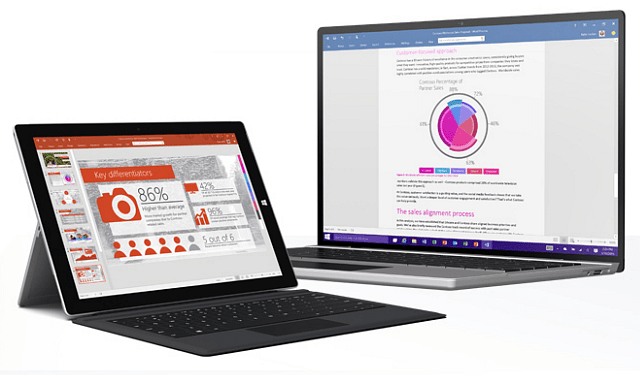 Preview van Microsoft Office 2016