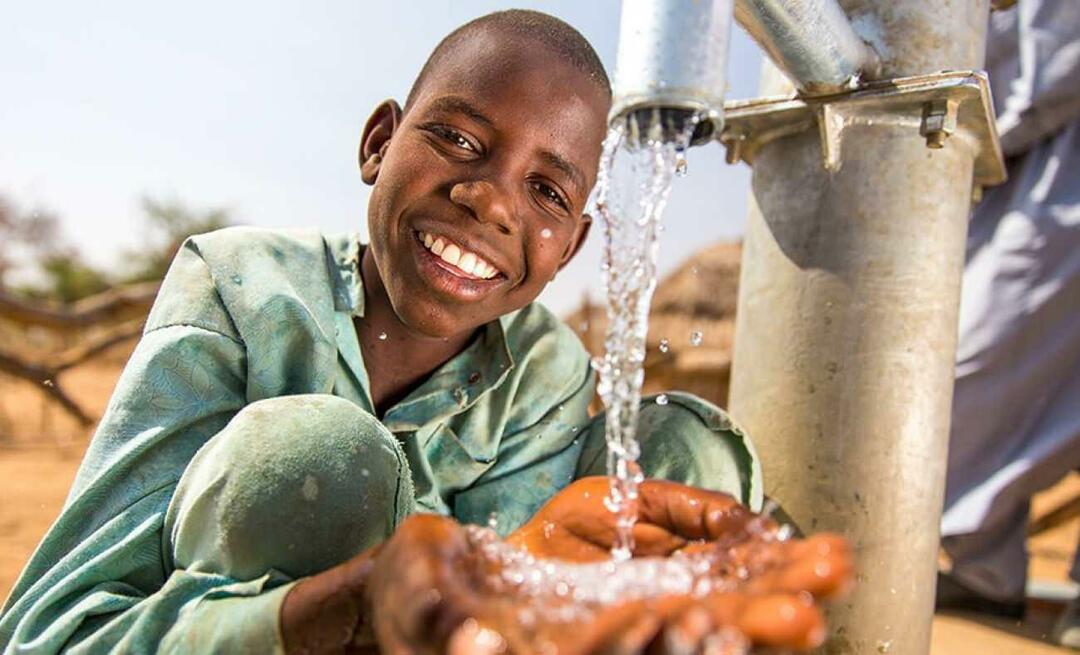 Wat is de beloning van het laten boren van een waterput? Is het boren van een waterput een liefdadigheidsdoel?