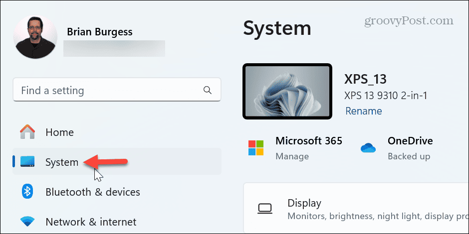 systeeminstellingen windows 11