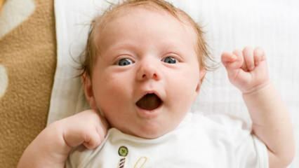 15 geweldige kenmerken van pasgeboren baby's