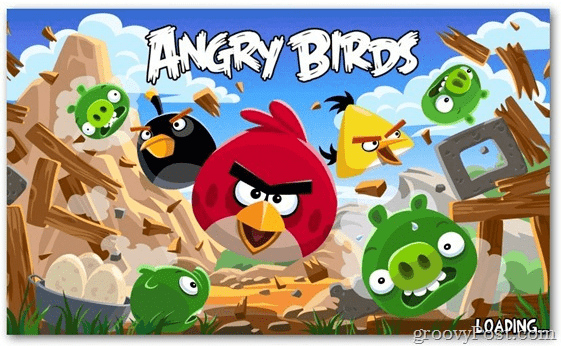 Angry Birds vliegen tijdens Kerstmis op 6,5 miljoen mobiele apparaten