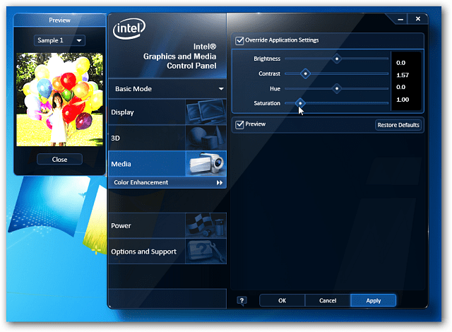 Hoe Intel Graphics Icon uit te schakelen vanuit de Windows-taakbalk