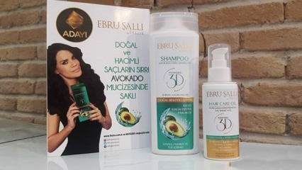Ebru Şallı 3D Avocado-extract shampoo review