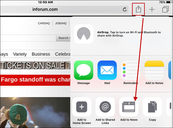 IOS Apple News-app: voeg RSS-feeds toe voor sites die u echt wilt