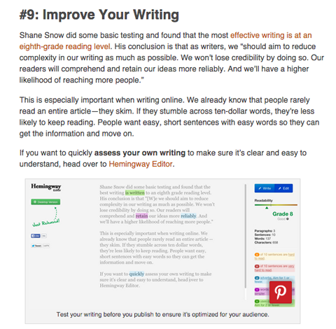 26 tools om je blogartikel te verbeteren door Melanie Nelson