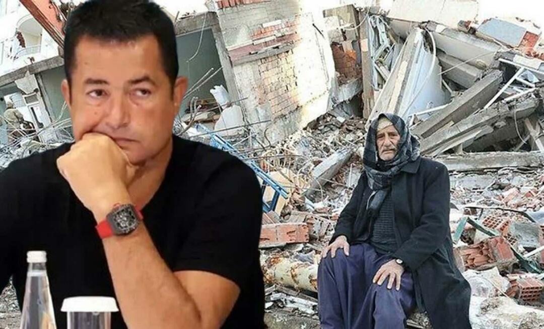 Steunoproep voor aardbevingsslachtoffers van Acun Ilıcalı! Internationale rekeningnummers en...