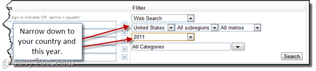 Interesse in zoektermen vergelijken met Google Insights for Search