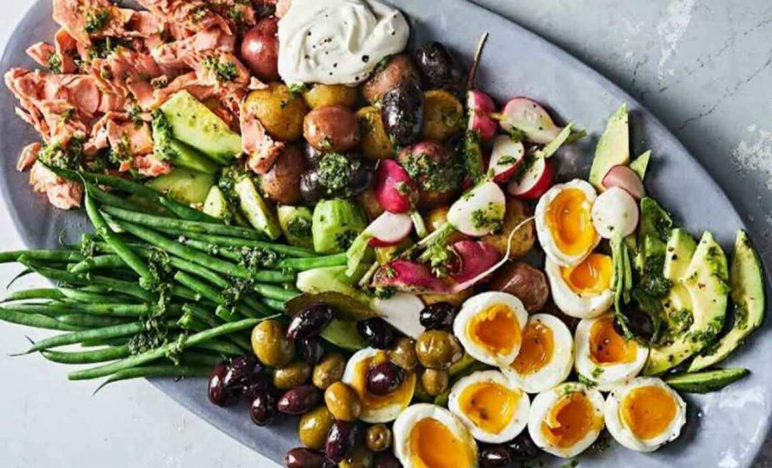 Hoe Niçoise Salade maken? Recept salade Niçoise