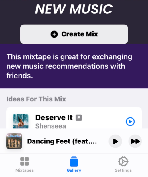 maak een gezamenlijke afspeellijst op Apple Music