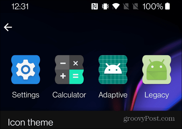 App-pictogrammen wijzigen op Android
