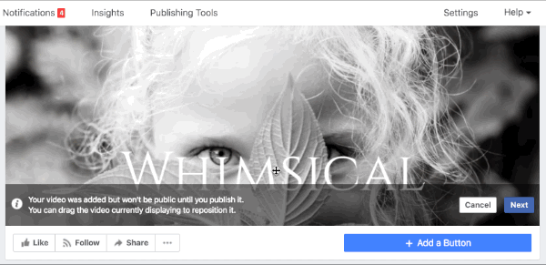 Hoe Facebook-omslagvideo's te gebruiken: inspiratie voor marketeers: social media-examinator