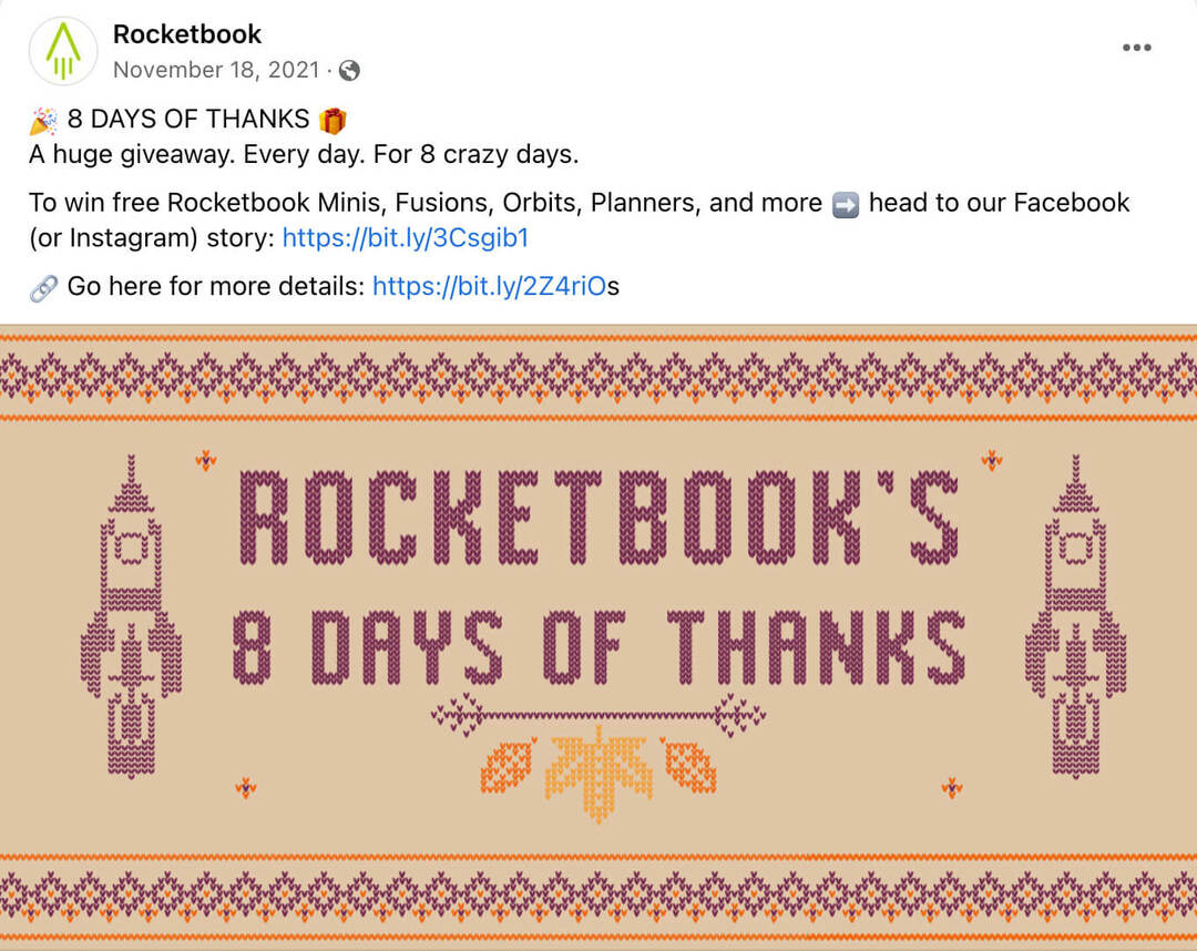 hoe-je-momentum-creëert-met-een-meerdaagse-social-media-giveaway-seizoensvakantie-giveaways-en-wedstrijden-rocketbook-voorbeeld-2